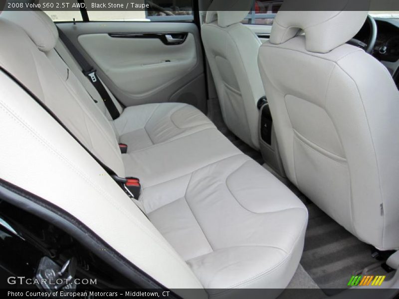 Black Stone / Taupe 2008 Volvo S60 2.5T AWD
