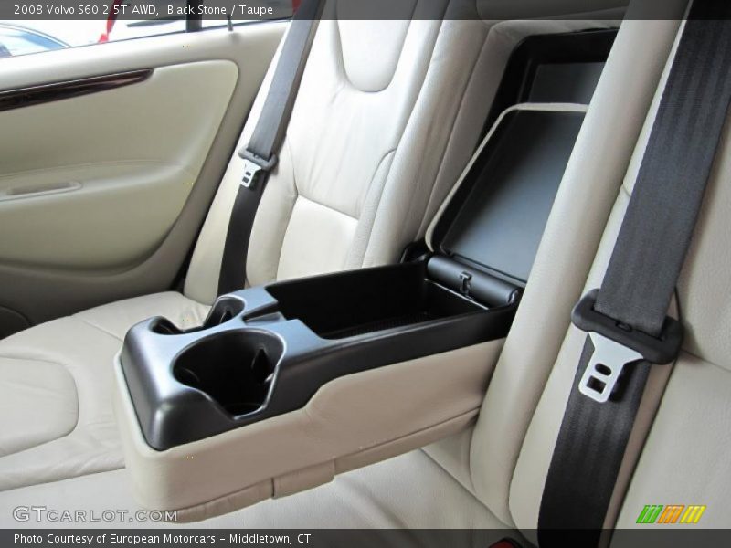 Black Stone / Taupe 2008 Volvo S60 2.5T AWD