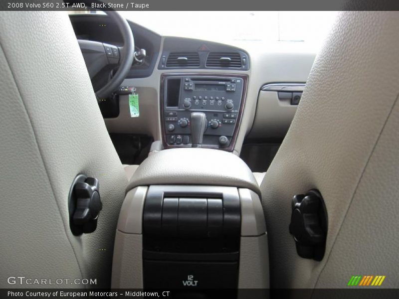 Black Stone / Taupe 2008 Volvo S60 2.5T AWD