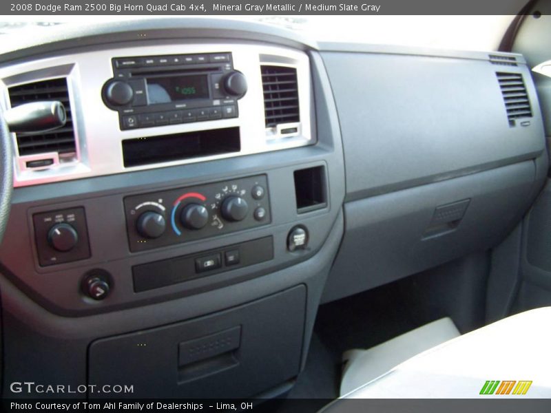 Mineral Gray Metallic / Medium Slate Gray 2008 Dodge Ram 2500 Big Horn Quad Cab 4x4
