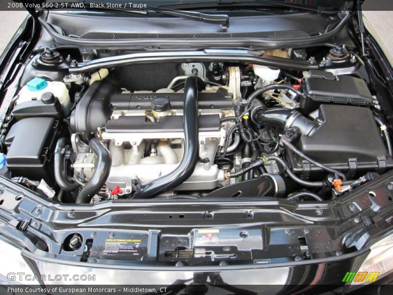 Black Stone / Taupe 2008 Volvo S60 2.5T AWD