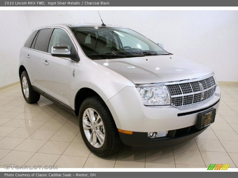 Ingot Silver Metallic / Charcoal Black 2010 Lincoln MKX FWD