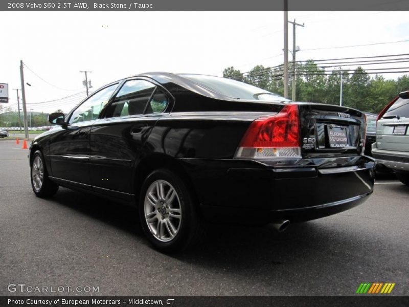 Black Stone / Taupe 2008 Volvo S60 2.5T AWD