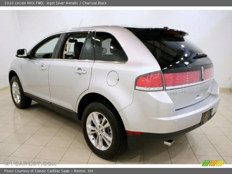 Ingot Silver Metallic / Charcoal Black 2010 Lincoln MKX FWD