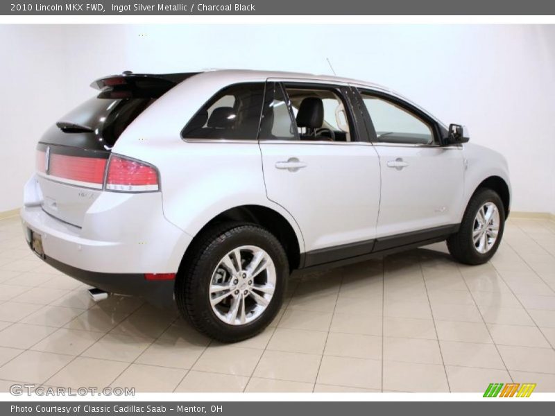 Ingot Silver Metallic / Charcoal Black 2010 Lincoln MKX FWD