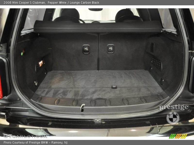 Pepper White / Lounge Carbon Black 2008 Mini Cooper S Clubman