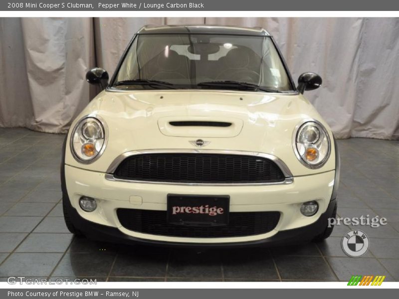 Pepper White / Lounge Carbon Black 2008 Mini Cooper S Clubman