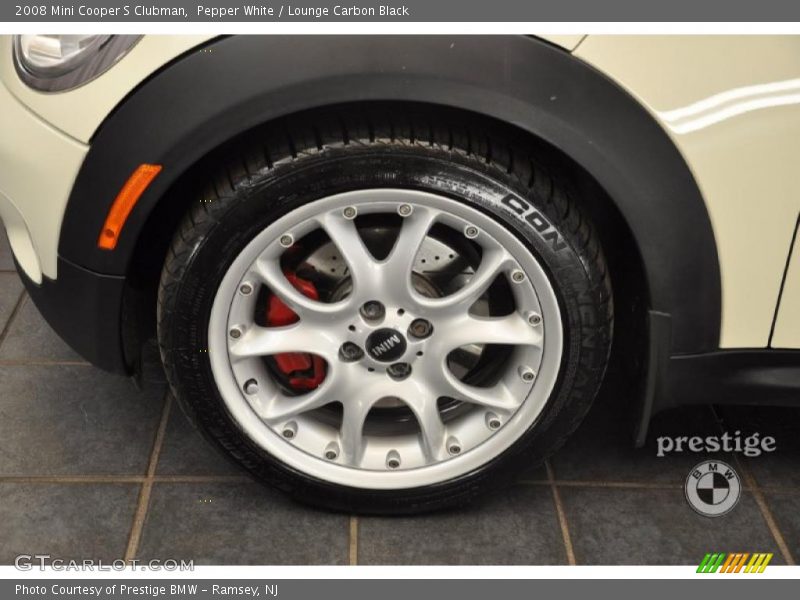 Pepper White / Lounge Carbon Black 2008 Mini Cooper S Clubman
