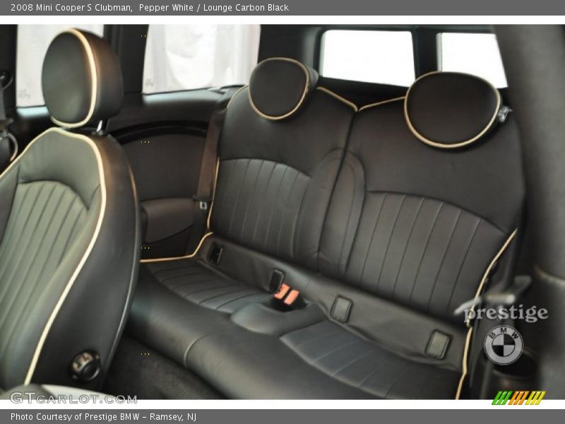 Pepper White / Lounge Carbon Black 2008 Mini Cooper S Clubman