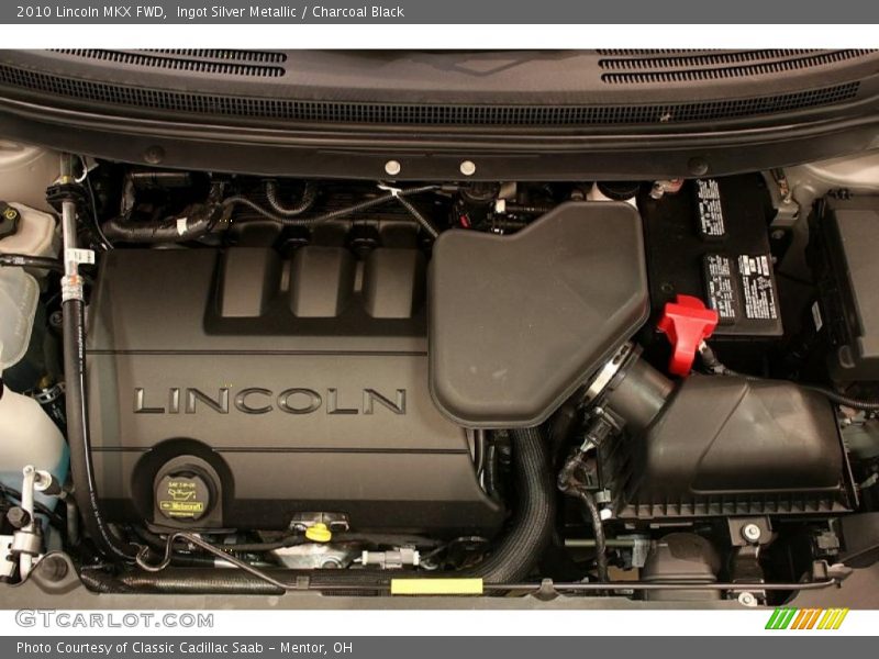 Ingot Silver Metallic / Charcoal Black 2010 Lincoln MKX FWD