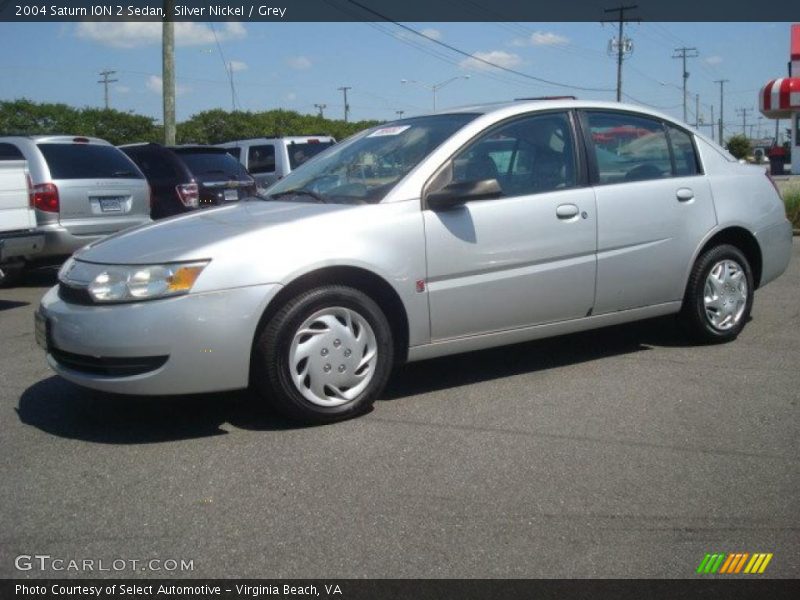 Silver Nickel / Grey 2004 Saturn ION 2 Sedan