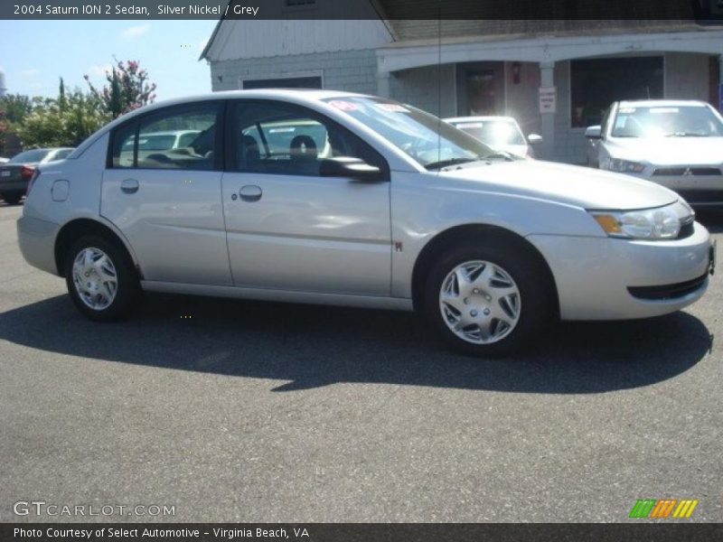 Silver Nickel / Grey 2004 Saturn ION 2 Sedan