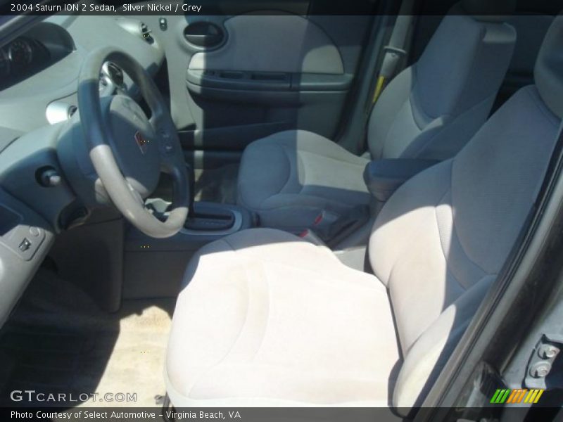 Silver Nickel / Grey 2004 Saturn ION 2 Sedan