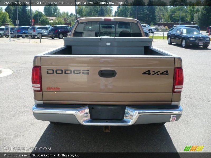 Light Driftwood Satin Glow / Agate 2000 Dodge Dakota SLT Extended Cab 4x4