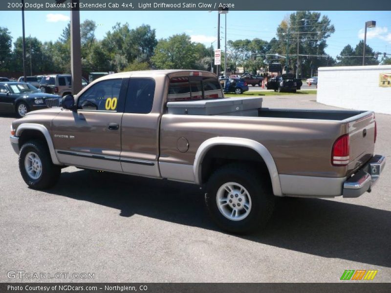 Light Driftwood Satin Glow / Agate 2000 Dodge Dakota SLT Extended Cab 4x4