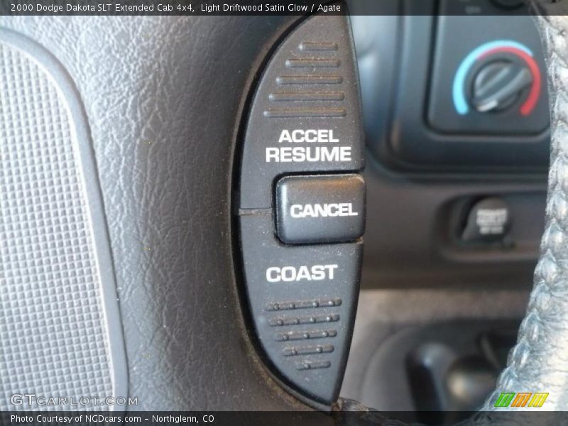 Light Driftwood Satin Glow / Agate 2000 Dodge Dakota SLT Extended Cab 4x4
