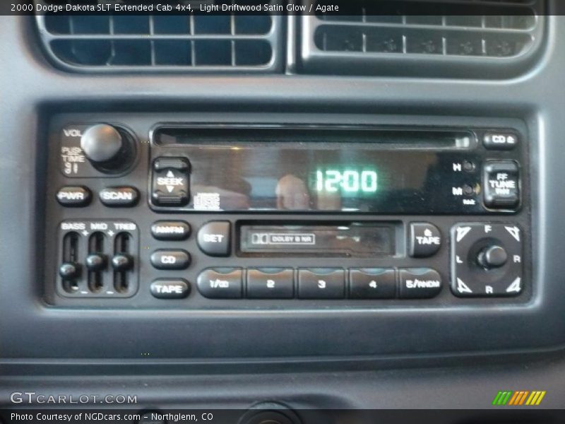 Light Driftwood Satin Glow / Agate 2000 Dodge Dakota SLT Extended Cab 4x4