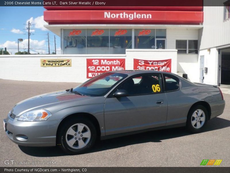 Dark Silver Metallic / Ebony 2006 Chevrolet Monte Carlo LT