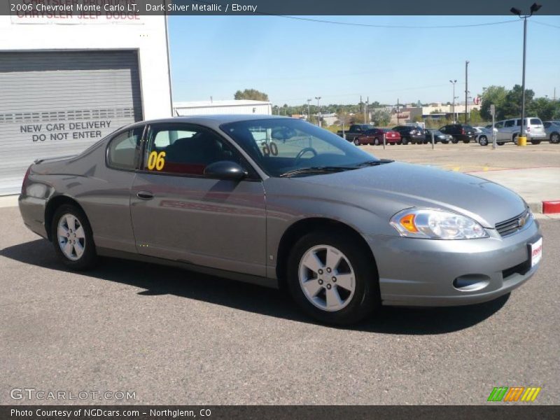 Dark Silver Metallic / Ebony 2006 Chevrolet Monte Carlo LT