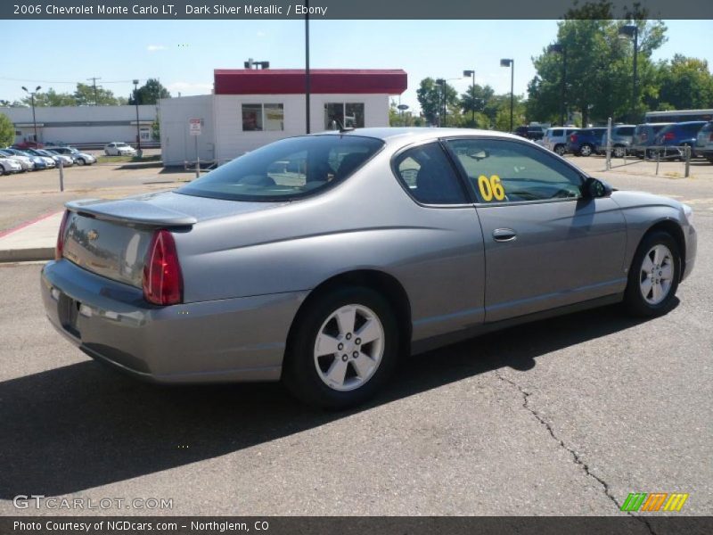 Dark Silver Metallic / Ebony 2006 Chevrolet Monte Carlo LT
