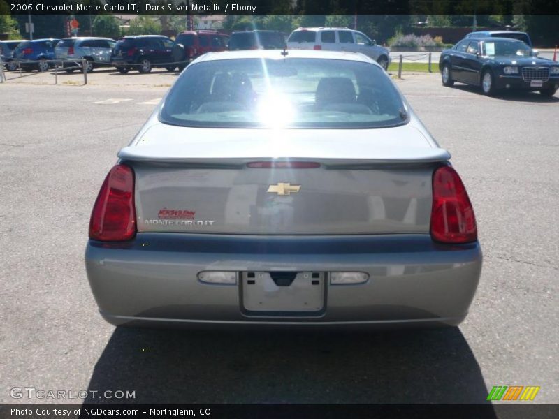 Dark Silver Metallic / Ebony 2006 Chevrolet Monte Carlo LT