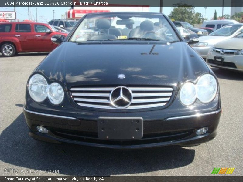 Black / Charcoal 2004 Mercedes-Benz CLK 320 Cabriolet