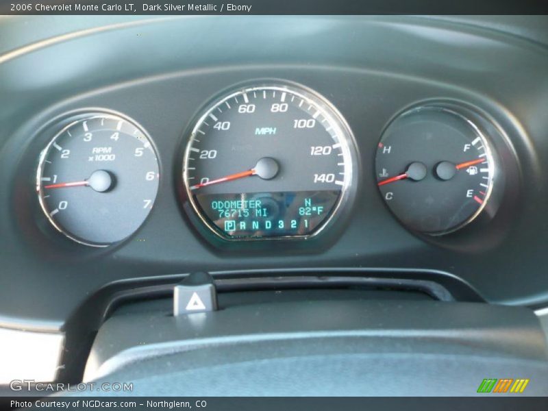 Dark Silver Metallic / Ebony 2006 Chevrolet Monte Carlo LT