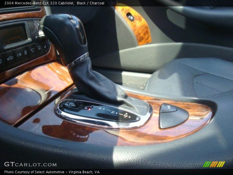 Black / Charcoal 2004 Mercedes-Benz CLK 320 Cabriolet
