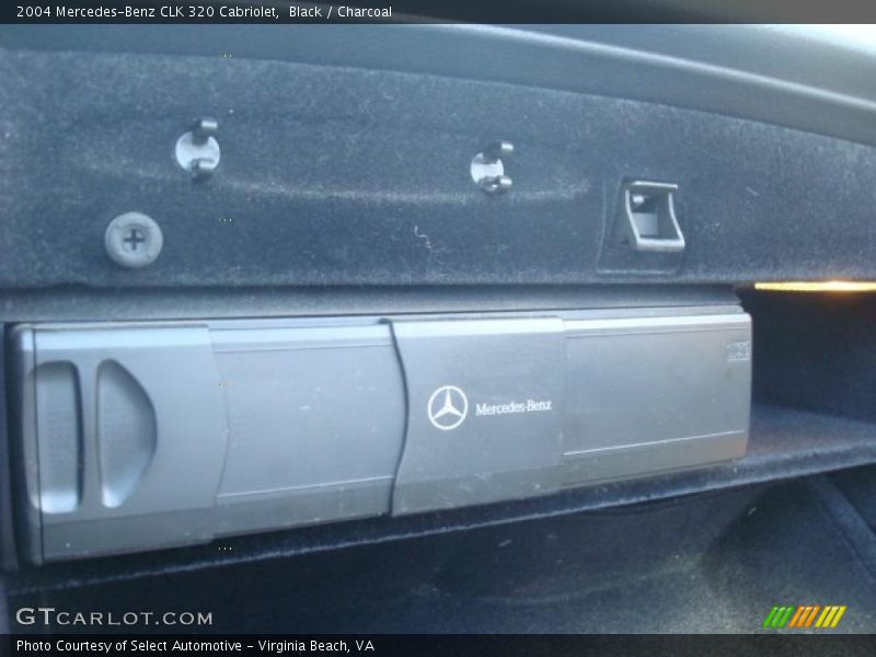 Black / Charcoal 2004 Mercedes-Benz CLK 320 Cabriolet