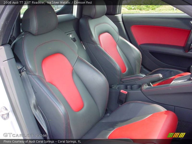  2008 TT 2.0T Roadster Crimson Red Interior