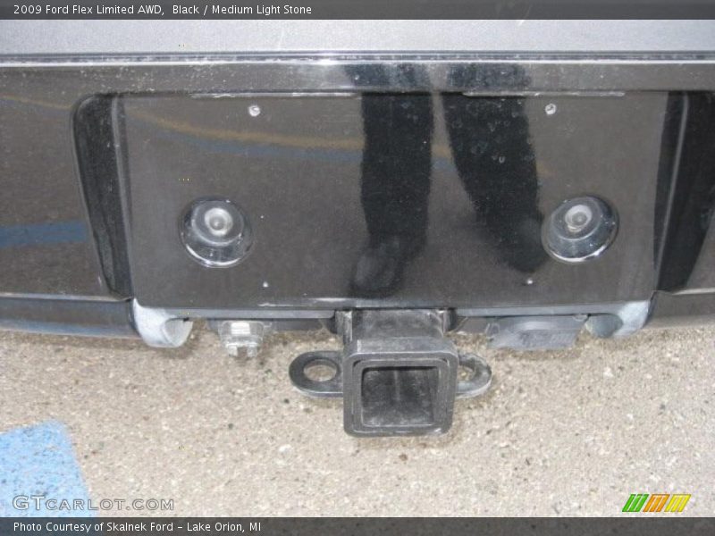 Black / Medium Light Stone 2009 Ford Flex Limited AWD