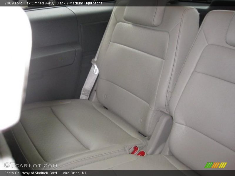 Black / Medium Light Stone 2009 Ford Flex Limited AWD