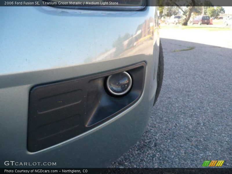 Titanium Green Metallic / Medium Light Stone 2006 Ford Fusion SE
