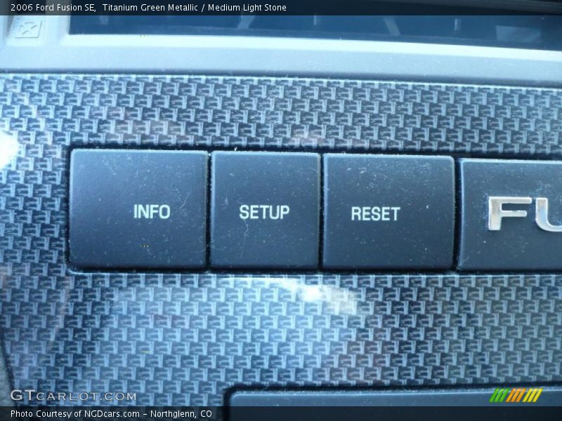 Titanium Green Metallic / Medium Light Stone 2006 Ford Fusion SE