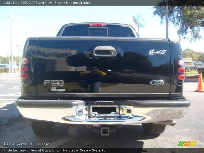 Black / Medium Graphite 2001 Ford F150 XLT SuperCrew