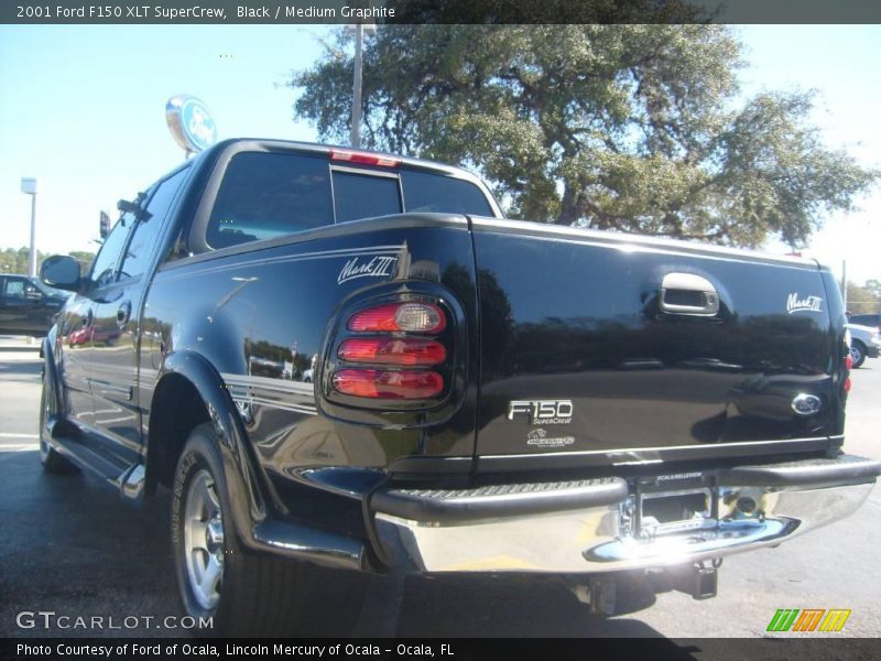 Black / Medium Graphite 2001 Ford F150 XLT SuperCrew