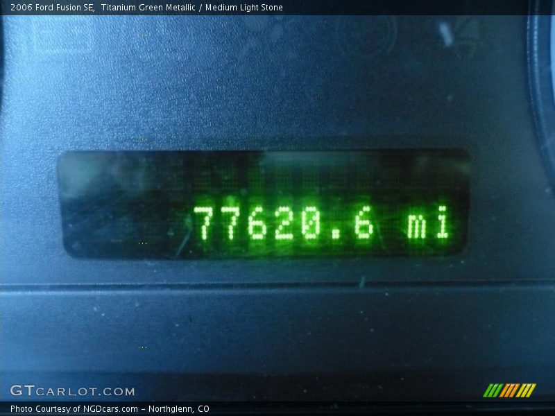 Titanium Green Metallic / Medium Light Stone 2006 Ford Fusion SE