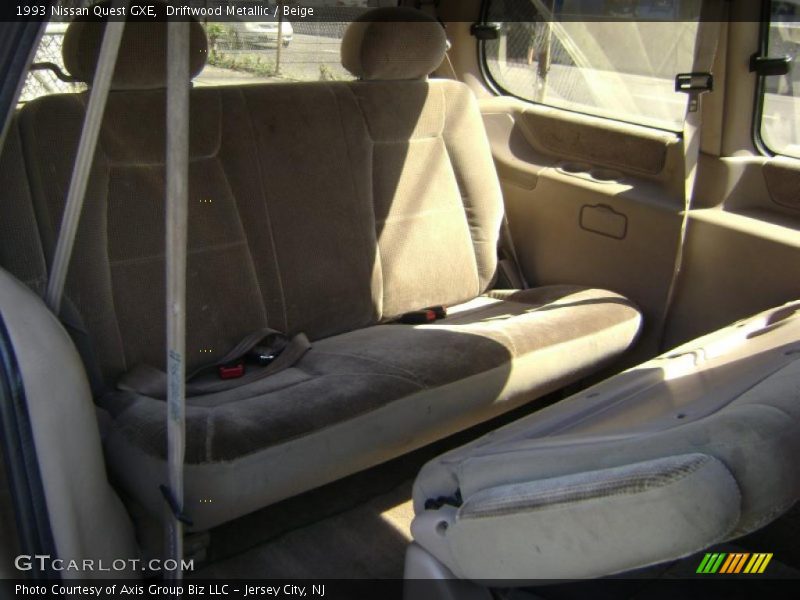 Driftwood Metallic / Beige 1993 Nissan Quest GXE