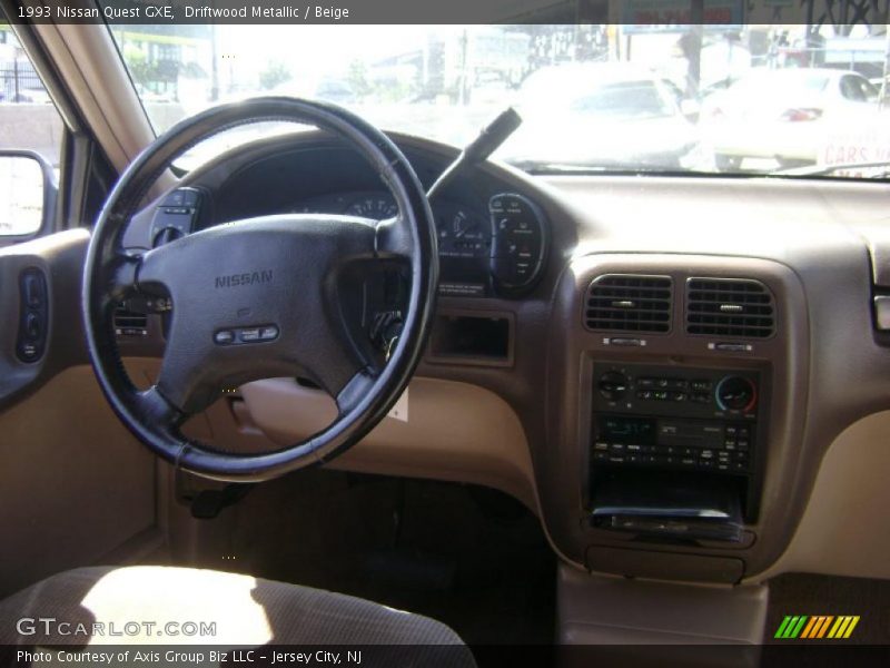Driftwood Metallic / Beige 1993 Nissan Quest GXE