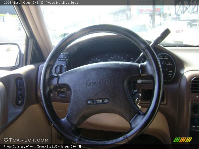 Driftwood Metallic / Beige 1993 Nissan Quest GXE
