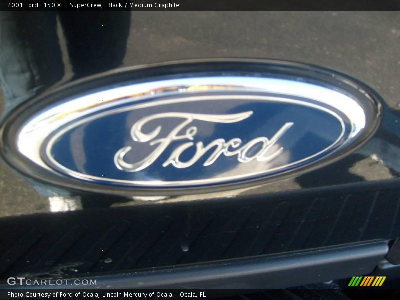 Black / Medium Graphite 2001 Ford F150 XLT SuperCrew