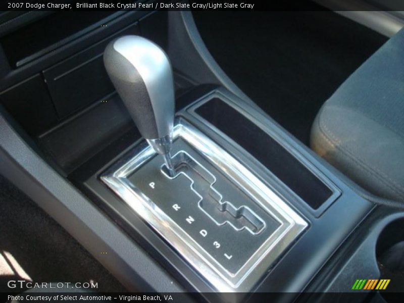 Brilliant Black Crystal Pearl / Dark Slate Gray/Light Slate Gray 2007 Dodge Charger