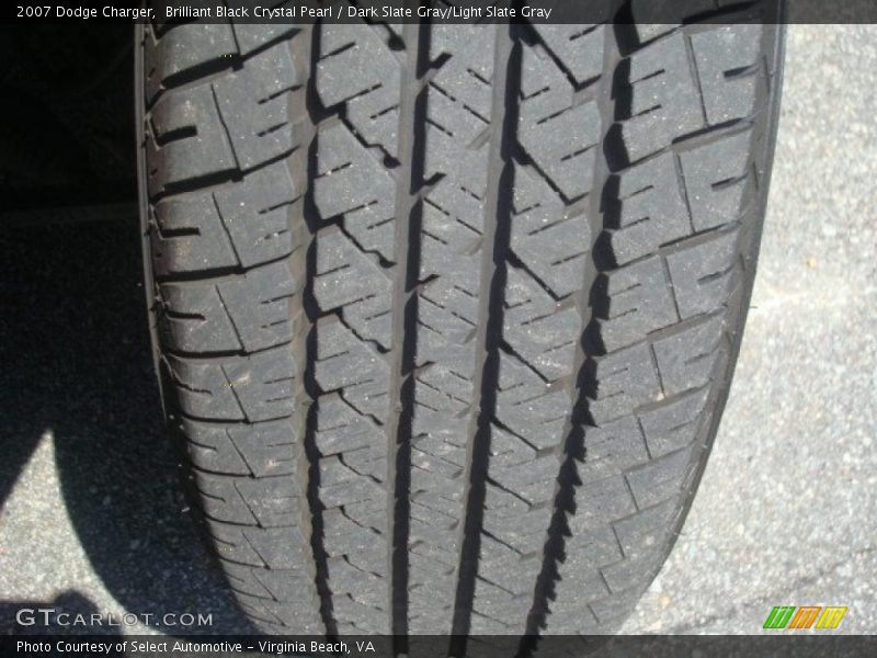 Brilliant Black Crystal Pearl / Dark Slate Gray/Light Slate Gray 2007 Dodge Charger