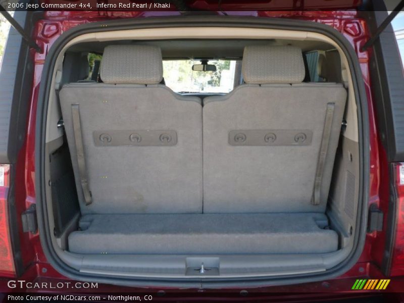 Inferno Red Pearl / Khaki 2006 Jeep Commander 4x4