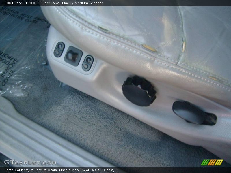 Black / Medium Graphite 2001 Ford F150 XLT SuperCrew