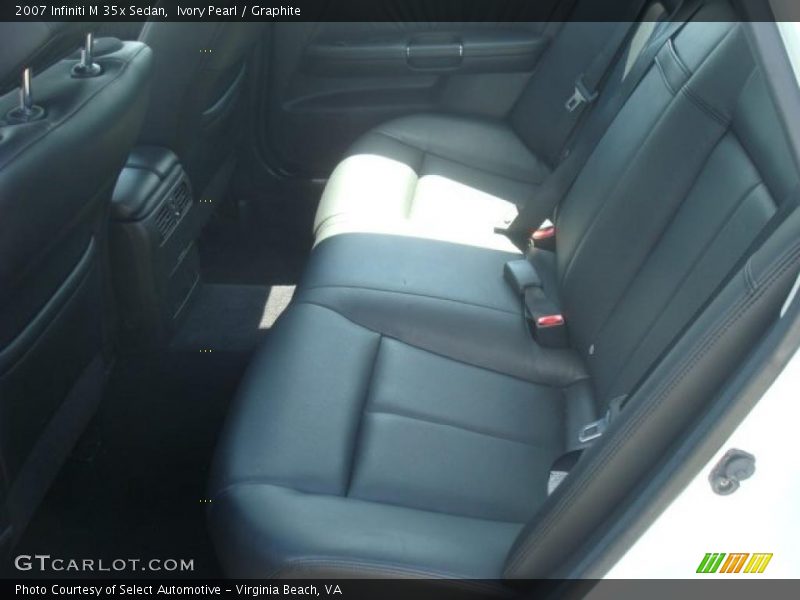 Ivory Pearl / Graphite 2007 Infiniti M 35x Sedan