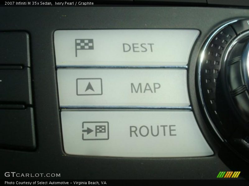 Ivory Pearl / Graphite 2007 Infiniti M 35x Sedan