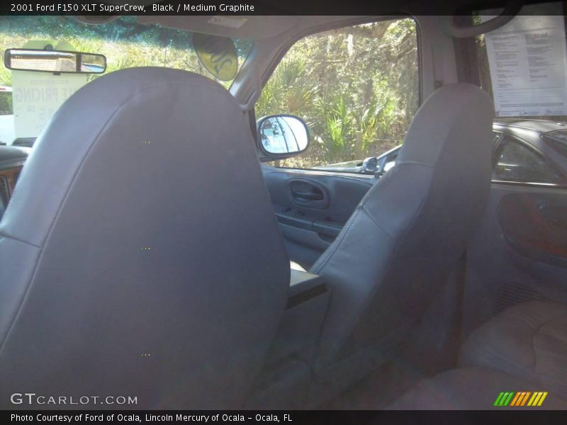 Black / Medium Graphite 2001 Ford F150 XLT SuperCrew