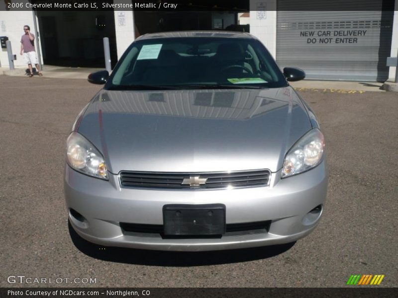 Silverstone Metallic / Gray 2006 Chevrolet Monte Carlo LS