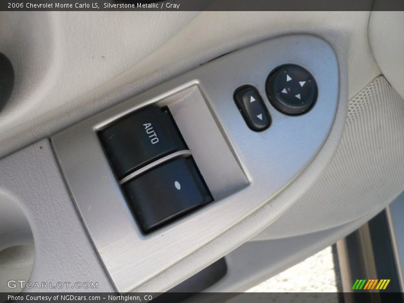 Silverstone Metallic / Gray 2006 Chevrolet Monte Carlo LS